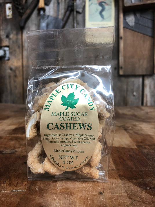 Maple City Candy Maple Sugar Coated Cashews
