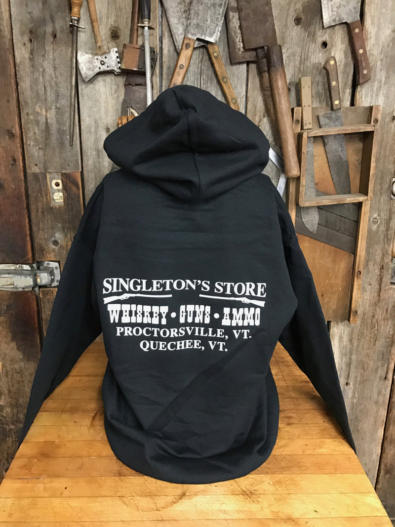 Load image into Gallery viewer, Singleton&#39;s General Store Black Hoodie
