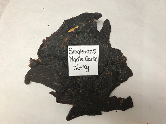 1/4 Pound of Singleton's Maple Garlic Jerky