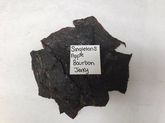1/4 Pound of Singleton's Apple Bourbon Jerky