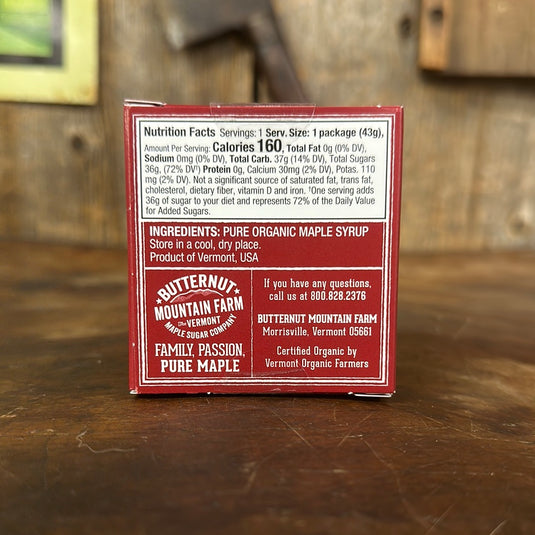 Vermont Pure Maple Candy Leaf
