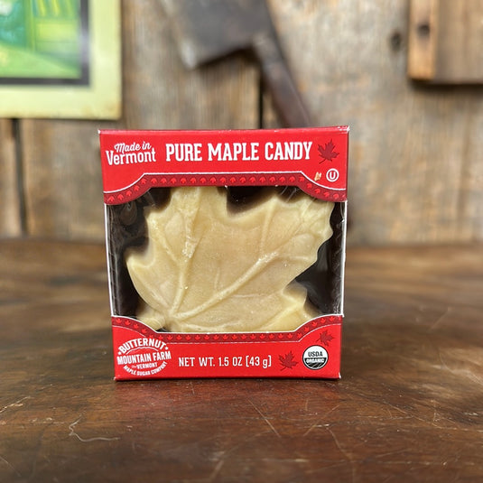 Vermont Pure Maple Candy Leaf