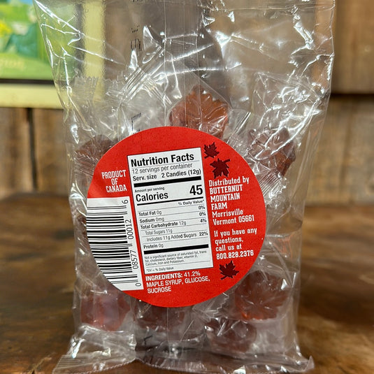 BUTTERNUT MOUNTIAN FARM Maple Flavored Drops