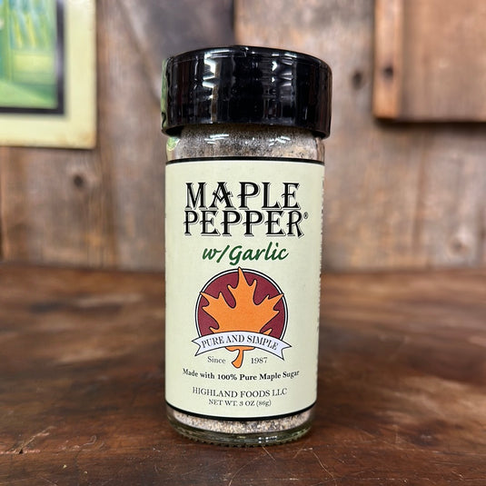 Maple Pepper with Garlic