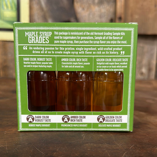 Vermont Maple Syrup Grading Sampler