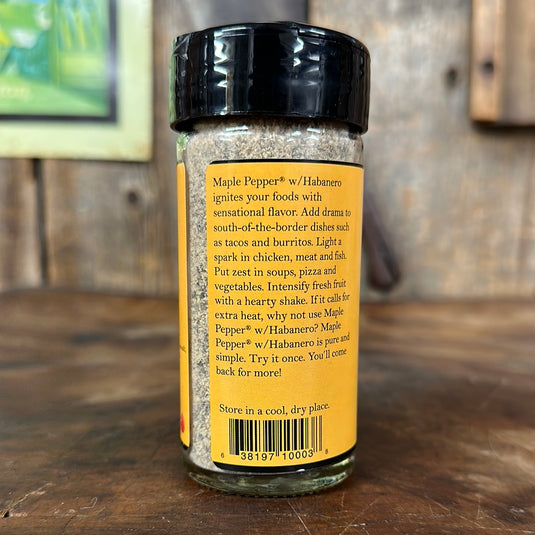 Maple Pepper with Habanero