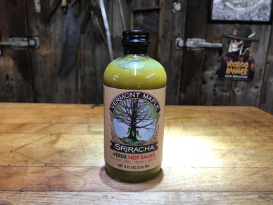 Vermont Maple Sriracha Verde Hot Sauce