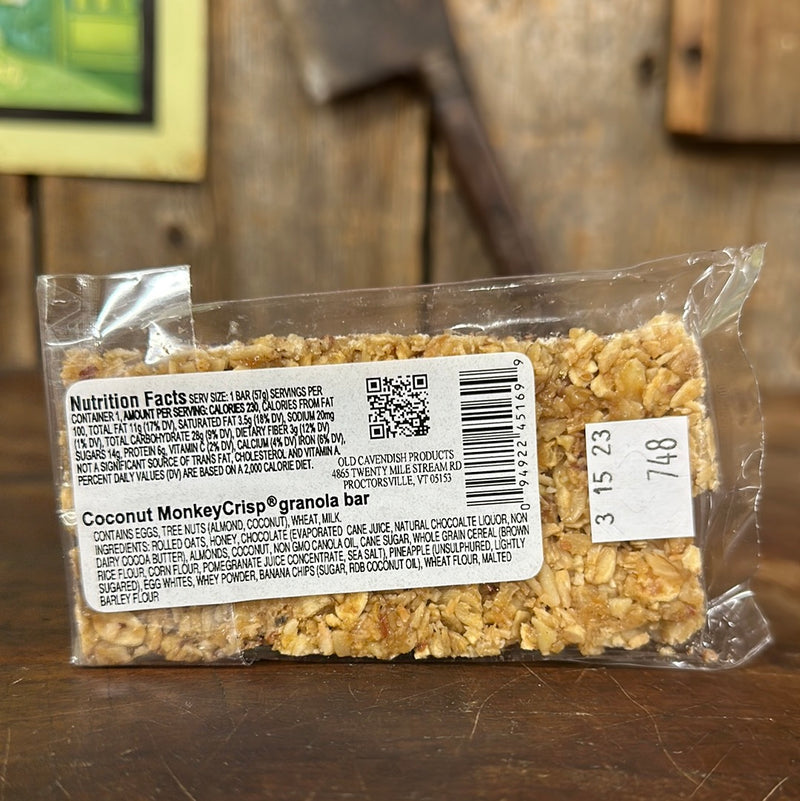 Load image into Gallery viewer, Vermont Coconut Monkey Crisp
