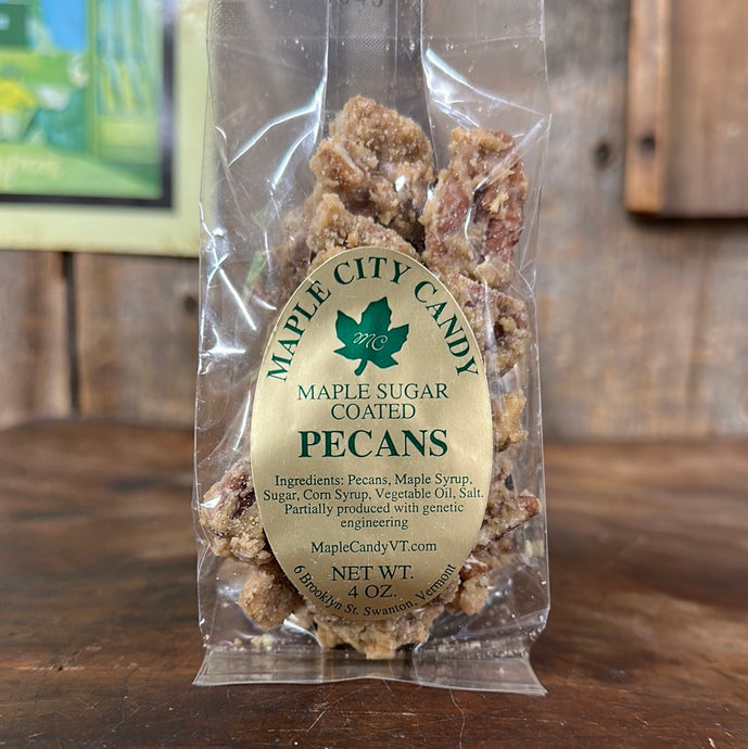 Maple City Candy Maple Sugar Coated Pecans