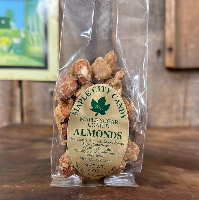 Maple City Candy Maple Sugar Coated Almonds