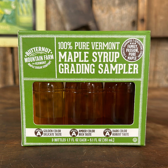 Vermont Maple Syrup Grading Sampler